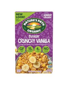 Natures Path Organic GlutenFree Crunchy Vanilla Cereal 106 Oz