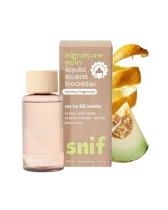 Snif Signature Spin Scent Booster Classic Clean and Crisp Scent 25 Loads NonIrritating to Skin Clean NonToxic Vegan Cruelty Free 85oz
