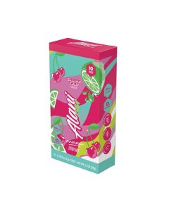 Alani Nu CHERRY TWIST Energy Sticks / Energy Drink Powder / 200mg Caffeine / On-The-Go Drink Mix / Biotin, B Vitamins / Zero Sugar /10 Calories or less per 5.8G Packet / 10 Pack