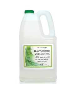 Dr Adorable 7 lb Fractionated Coconut Oil 100 Pure Natural Organic