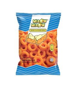 Miaow Miaow Cheese Flavored Rings Snacks- 50gms