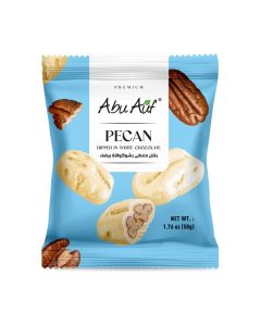 Pecan Dipped in White Chocolate Dragees