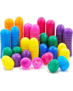 The Dreidel Company 200Pack Fillable Easter Eggs with Hinge Bulk Colorful Bright Plastic Easter Eggs Perfect for Easter Egg Hunt Suprise Egg Easter Hunt 23 Assorted Colors 200Pack