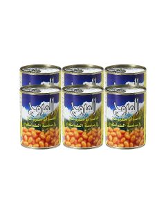 Al Murooj Beans In Tomato Sauce, 6x400g