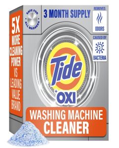 Washing Machine Cleaner by Tide, Washer Machine Cleaner for Front and Top Loader Machines, 3 Count Box