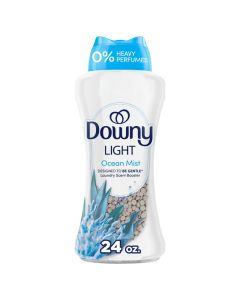 Downy Light Laundry Scent Booster Beads Ocean Mist Scent 24 OZ InWash Fabric Beads Designed To Be Gentle With A Light Boost Of Scent No Heavy Perfumes