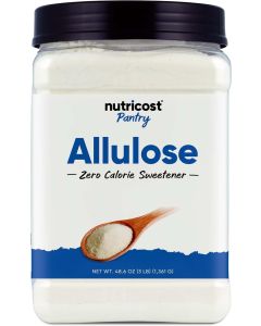 Nutricost Allulose Sweetener - 3 LB Zero Calorie Sugar Alternative