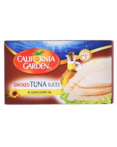 California Garden Smoked Tuna Slices With Sunflower Oil- 120gms