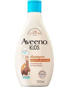 Aveeno Baby Kids Shampoo 250ml Soothing Oat and Shea Butter