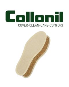 Collonil Fresh & Dry Hygienic Insoles 36 cm - Breathable, Washable, and Ideal for Barefoot Comfort