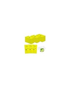 Individual Hand Wipes Wet Wipes Travel SizeWet Wipes Individually Wrapped Bulk Cleansing Travel Size Wipes for Wedding Travel Restaurant Barbecue 1 Count Pack of 60 Lemon