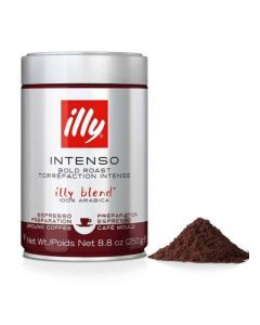 Illy Intenso Bold Roast Ground Coffee 250gm
