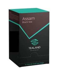 15 Sachet Box Assam Malty & Rich 100% Natural Ingredients Antioxidants Rich Helps Destress Soothing & Calming Tisane