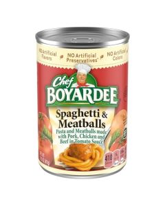 Chef Boyardee Spaghetti and Meatballs 145 oz
