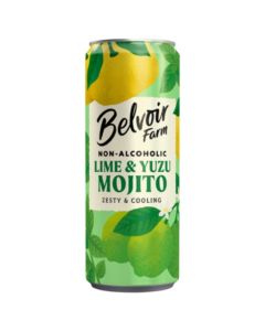 Belvoir Farm Non-Alcoholic Lime & Yuzu Mojito 250ml
