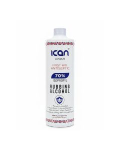 ican london isopropyl rubbing Alcohol 70% First aid Antiseptic Disinfectant/Cleaning Fluid 500ML