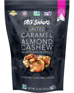180° Snacks Salted Caramel Almond Cashew
