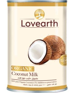 Organic Coconut Milk 400ml / 100% Pure Coconut / USDA Organic / No Additives / Vegan & Keto Friendly