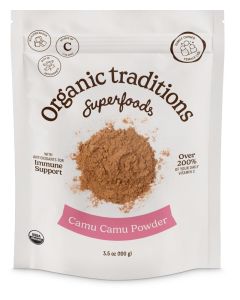 Organic Traditions Camu Camu Berry Powder Organic Superfood Great for Smoothies and More100g35oz Bag