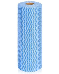 DALUCI Reusable Kitchen Towel Roll Wipes - Super Absorbent Cleaning Cloth / Washable Kitchen Roll & Tissue Paper Roll for Home & Kitchen / Multipurpose Cleaning Accessories (1 Roll, 80 Pulls)