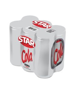 Zero Sugar Cola Carbonated Soft Drink Cans