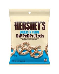 Cookies N Creme Coated Pretzels