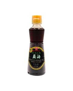 Kadoya Roasted Sesame Oil for Cooking Seasoning 11 Fl oz