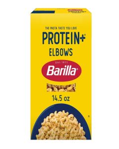 Barilla Protein Plus Elbows Pasta, 14.5 Ounce, (Packaging may vary)