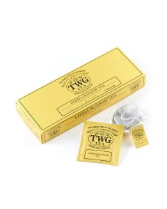 TWG Tea / Geisha Blossom Tea / Green Tea / Passionfruit & Marigold Petals / 15 Hand Sewn Cotton Teabags / Gift Set