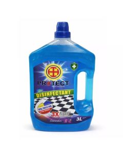 Protect Lavender Fragranced Disinfectant Floor Cleaner With 3X Antibacterial Power- 3ltr