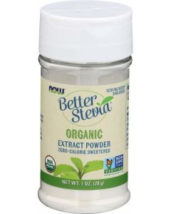 Now Foods, Certified Organic, Better Stevia, Extract Powder, 1 oz (28 g)