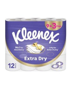 Kleenex Extra Dry Toilet Paper, 140 Sheets