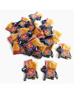 Matrika Hand Made Haldi Kumkum Set of 20 Elephant Ram Haldi Kumkum Pasupu kumkum Tamboolam Pooja Return Gift B_HKElephant