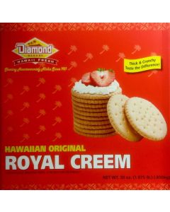 Diamond Bakery Hawaiian Original Crackers 30 Ounce Royal Creem