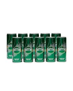 Perrier Sparkling Water Slim Can 250 Ml Promo Item Special Price 10 X 250 Ml
