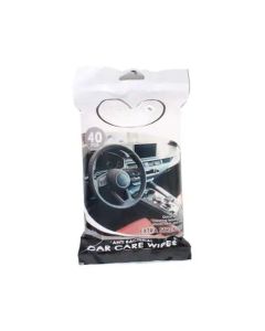 Car Care antibacterial wipes 40 Wipes great to clean car inside and out