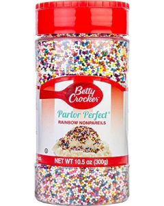 Betty Crocker 26445 Parlor Perfect Rainbow Nonpareils