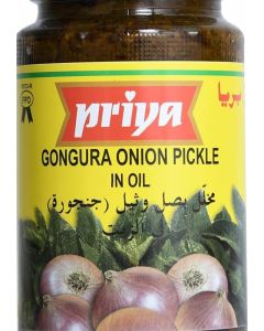 Priya Gongura Onion Pickle in Oil - 300g