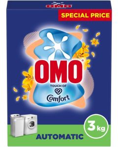 OMO Automatic Laundry Detergent Powder, Touch of Comfort, 3kg
