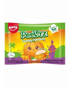 Amos Peelerz Gummy Pumpkin Halloween pack 150g