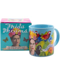 The Unemployed Philosophers Guild Frida Kahlo Dreams Mug Sip Coffee With the Beloved Artist in Her Realm of Surrealism Comes in Gift Box 12 oz