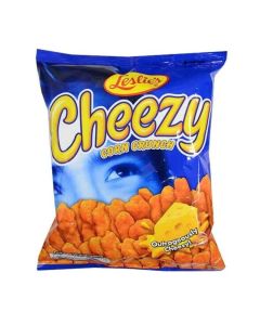 Leslies Cheezy Corn Crunch Outrageously Cheesy Flavor- 70gms