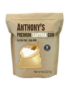 Anthonys Premium Xanthan Gum 8 Ounce Made in the USA Gluten Free Keto Friendly