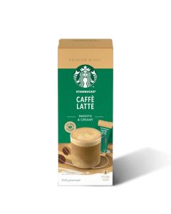 Starbucks White Caffe Latte Premium Instant Coffee Sachets 120gms- 5 Sticks