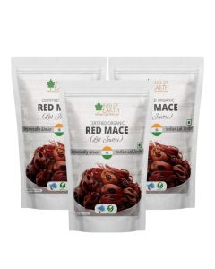 100gm Lal Javitri Red Mace Premium Organic Grown Whole Spice Enhance Flavor your Culinary Delight pack of 3