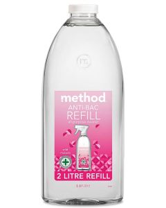 Method Anti Bac All Purpose Cleaner Refill Wild Rhubarb 2L