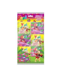 Happy Bears Raspberry & Blackberry Gummy Candy 17.5gm Pack Of 6