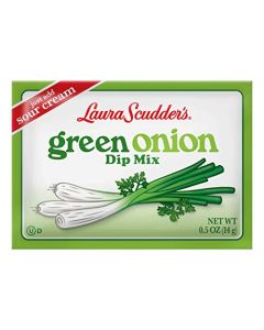 Laura Scudders Green Onion Dry Dip Mix and Seasoning Great For Vegetables Chips Sauces and Seasoning 42
