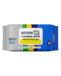 Cleaning Wet Wipes Coconut Oil Essence 80 Wipes Pack