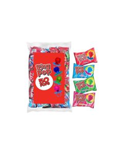 Ring Pop Lollipops Bulk Candy Individually Wrapped Suckers Variety Party Pack 50 Count wAssorted Flavors Hard Candy for Party Favors Kids Goodie Bags